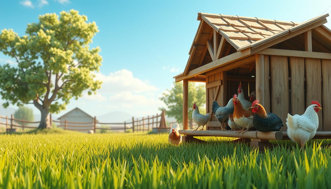 Chicken coop with secure run — Chicken Winbozza